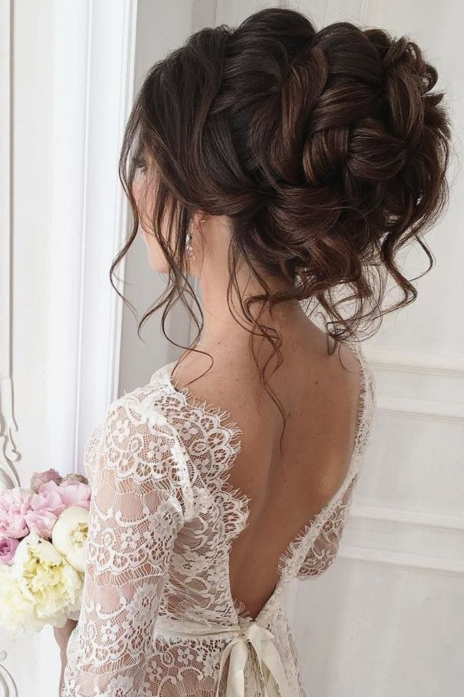 Fancy Hairstyles For Weddings
 30 Elegant Wedding Hairstyles For Gentle Brides