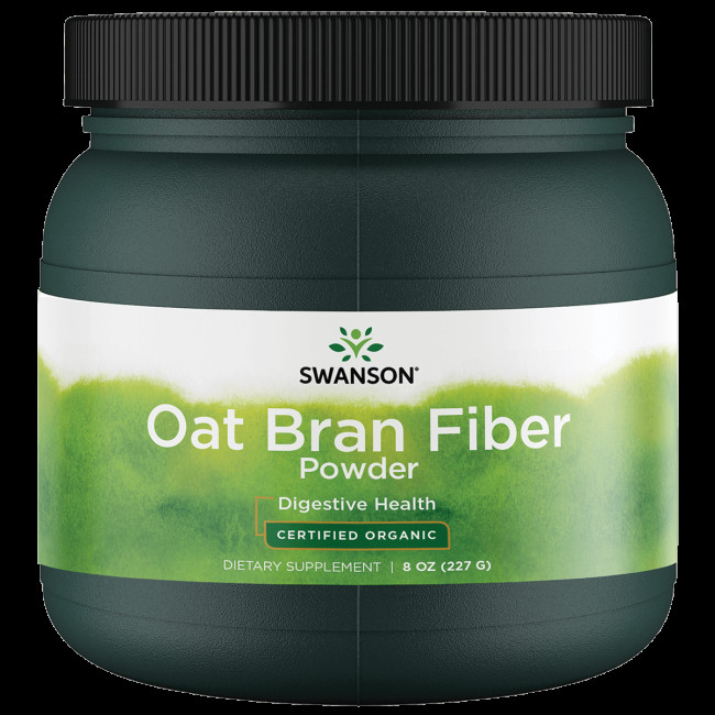 Fiber In Oats
 Organic Oat Bran Fiber Swanson Health Products