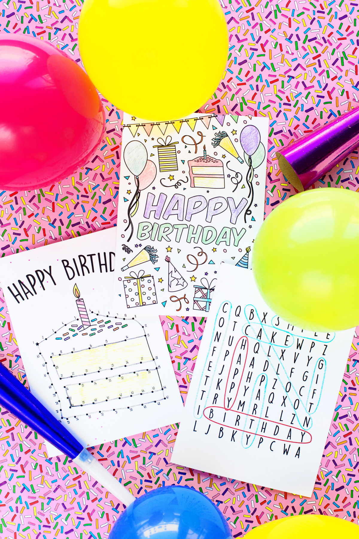 Free Birthday Card Printable
 Free Printable Birthday Cards for Kids Studio DIY