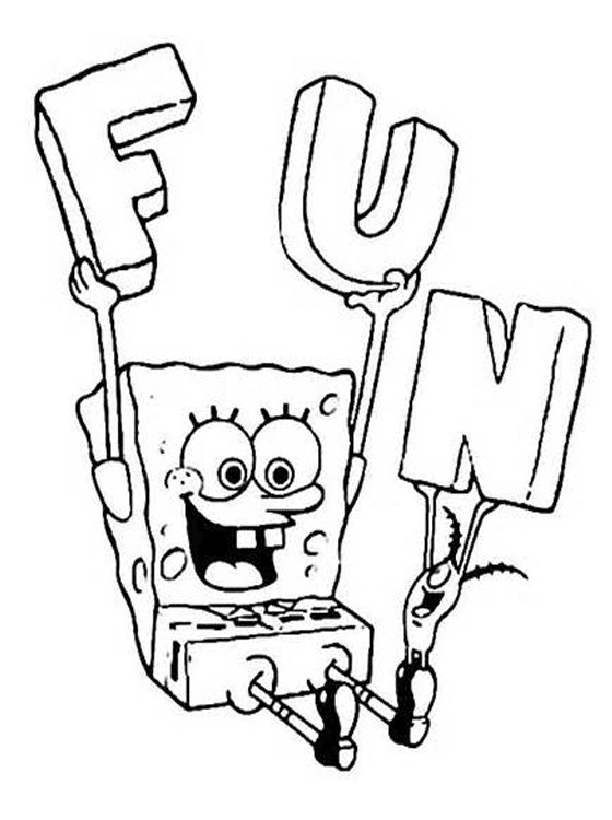 Free Printable Spongebob Coloring Pages
 Kids Page Spongebob Coloring Pages for Kids