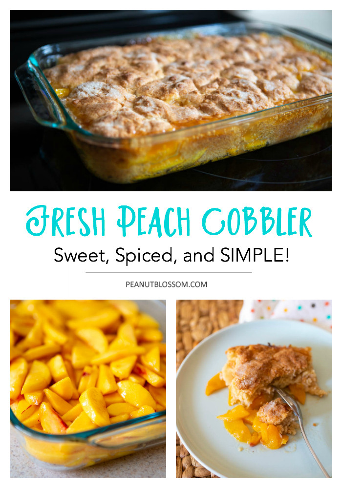 Fresh Southern Peach Cobbler
 This southern peach cobbler will make you holler "Yes Ma am "