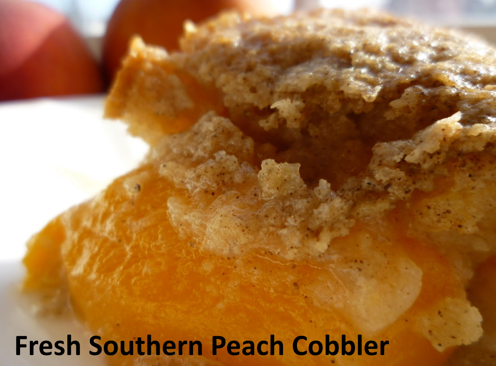 Fresh Southern Peach Cobbler
 Best yummies Fresh Southern Peach Cobbler