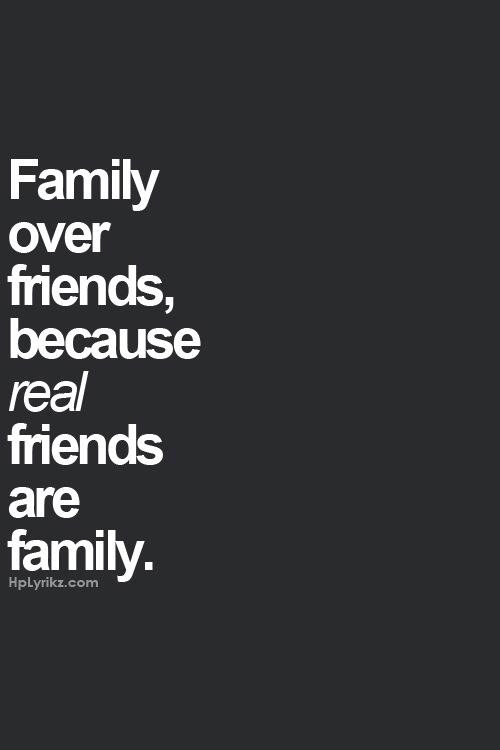 Friends Being Family Quotes
 BEST QUOTE ABOUT FAMILY AND FRIENDS image quotes at