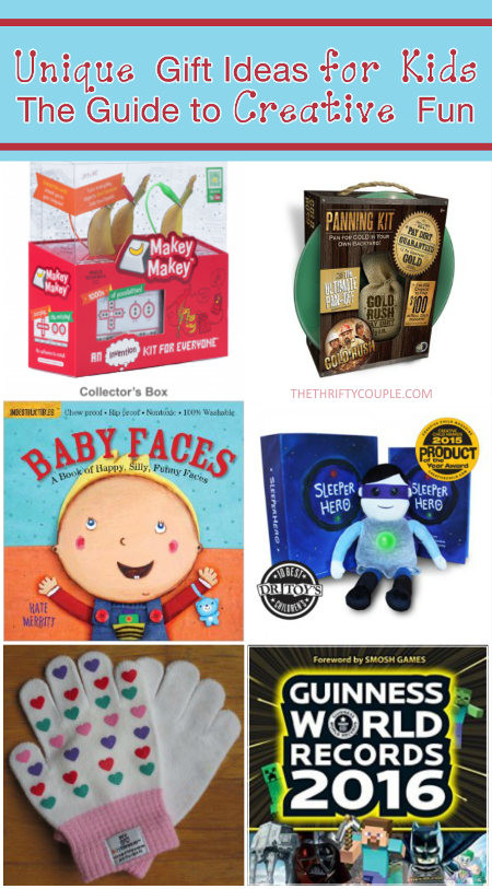 Fun Gift Ideas For Kids
 Unique Gift Ideas for Kids The 2015 Guide To Creative Fun