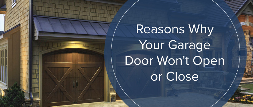 Garage Door Opener Won'T Close
 15 Reasons Why Your Garage Door Won t Open or Close