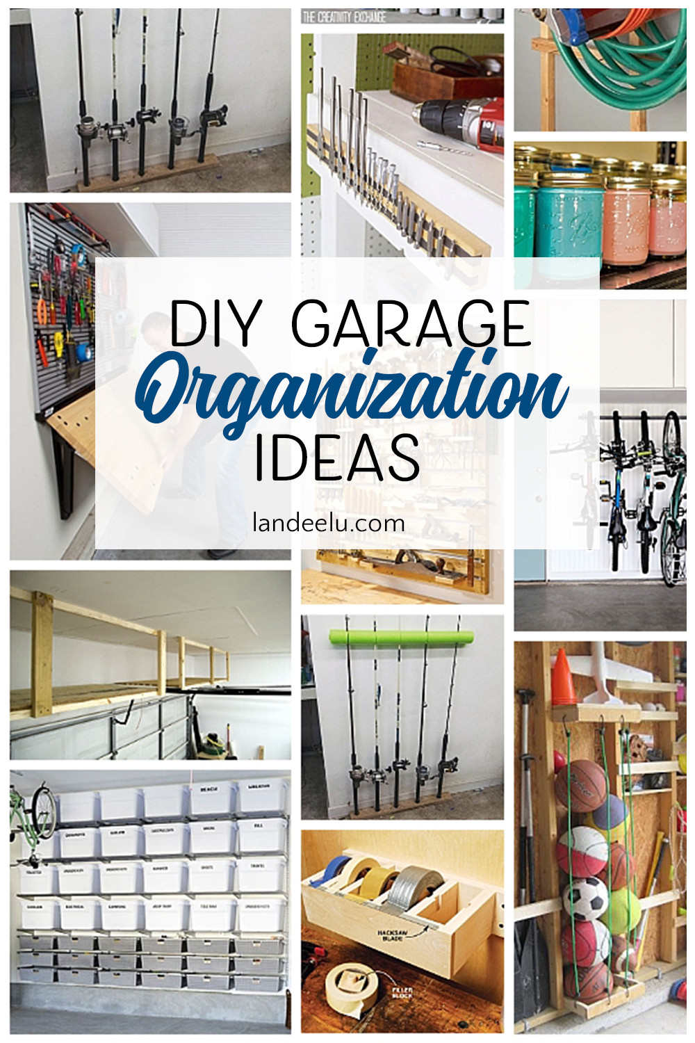 Garage Organization Ideas
 Awesome DIY Garage Organization Ideas landeelu