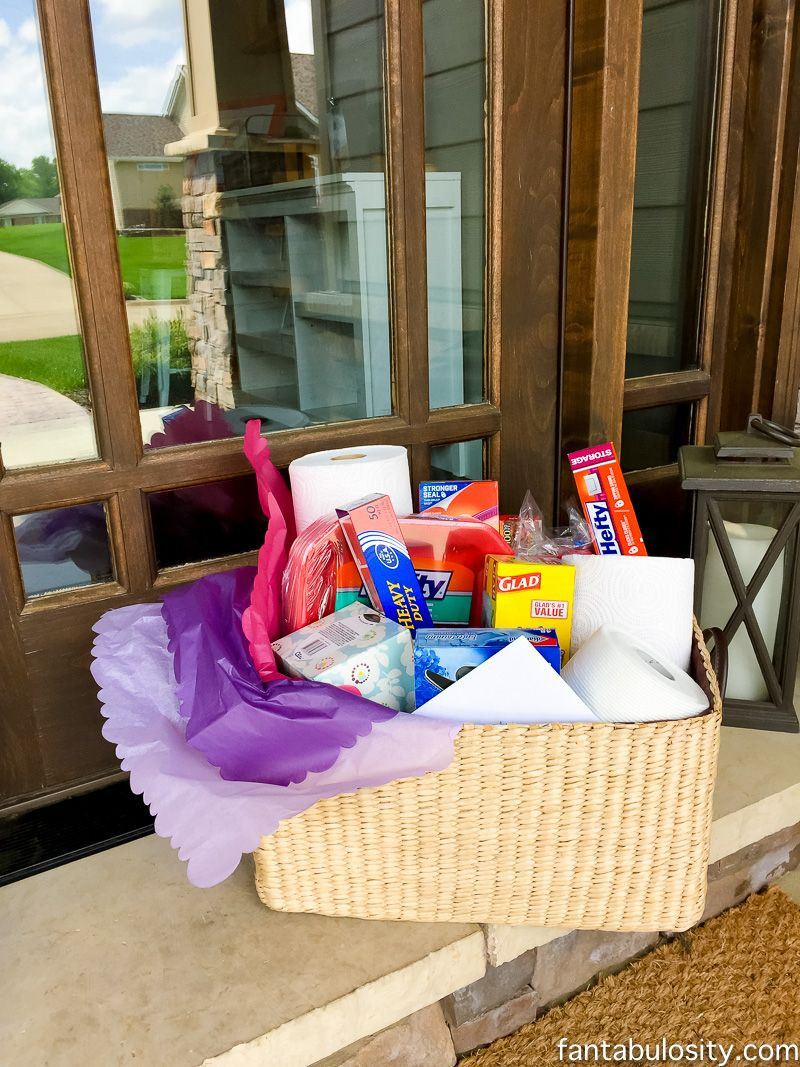 Gift Basket Ideas For Death In Family
 Sympathy Gift Basket Idea