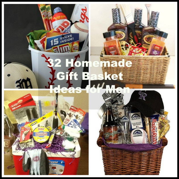 Gift Baskets For Men Ideas
 32 Homemade Gift Basket Ideas for Men