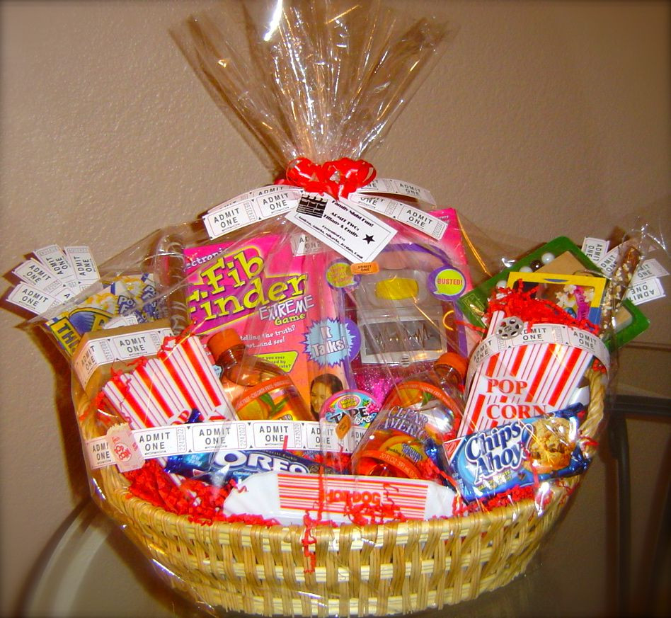 Gift Baskets Ideas For Families
 Family Game Night t baskets audjiefied