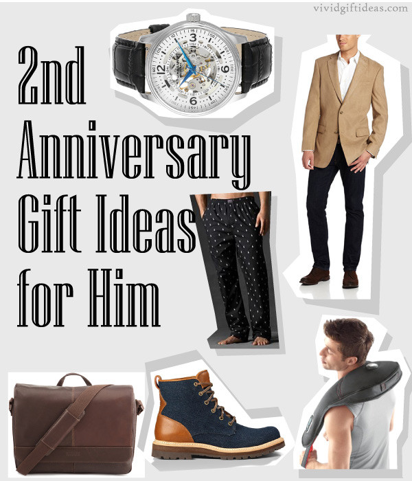 Gift Ideas For 2Nd Anniversary
 2nd Anniversary Gifts For Husband Vivid s