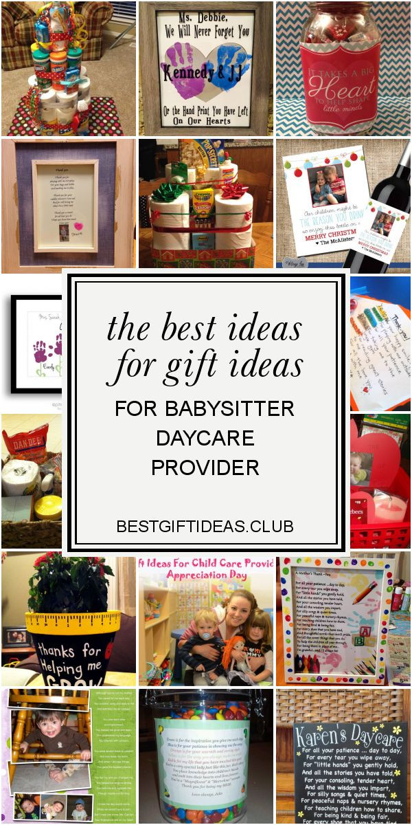 Gift Ideas For Babysitter Daycare Provider
 Gift Ideas for Babysitter Daycare Provider Fresh Best 25