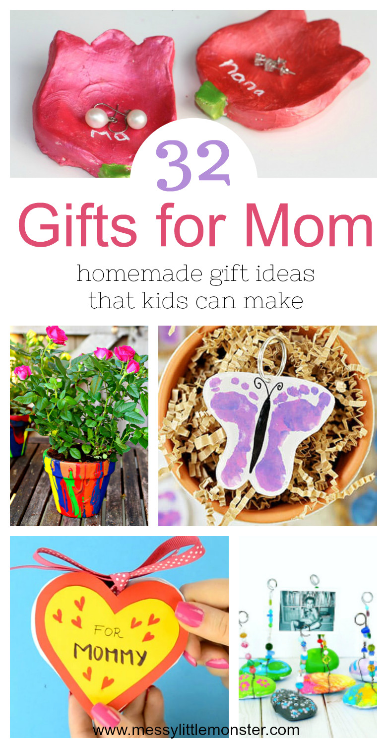 Gift Ideas For Mother
 Gifts for Mom from Kids – homemade t ideas that kids