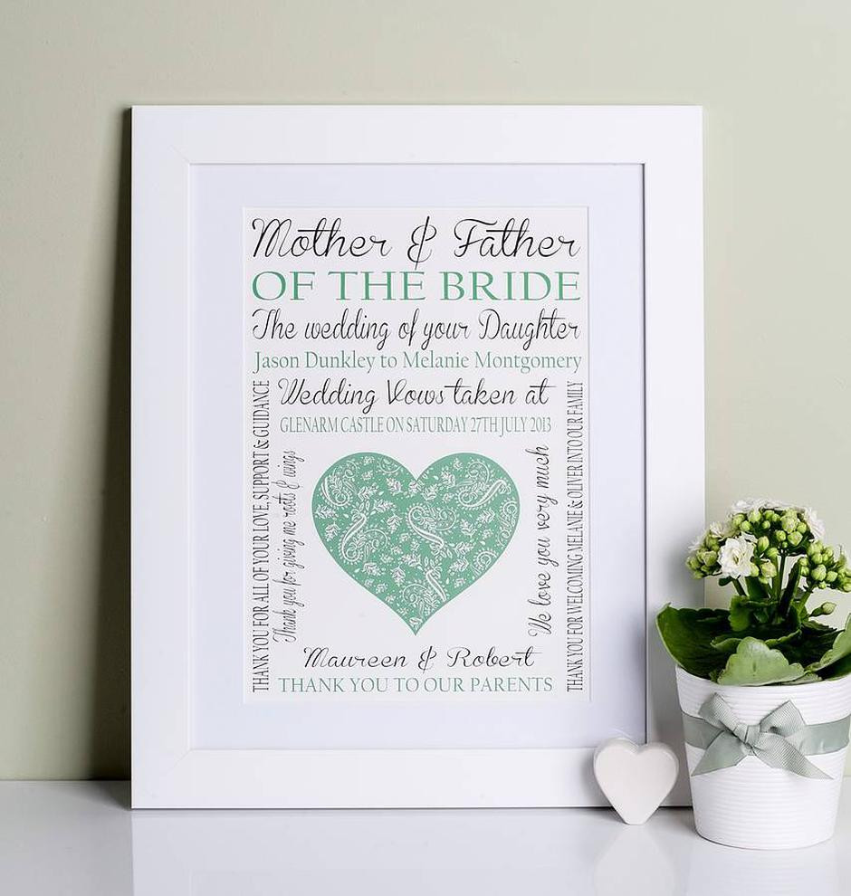 Gift Ideas For Mother Of The Bride
 Mother of the bride t ideas from the Irish bride and groom