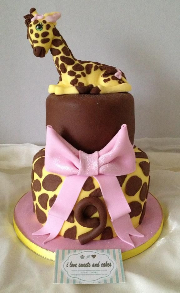 Giraffe Birthday Cake
 Giraffe Birthday Cakes