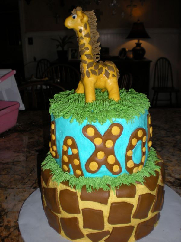 Giraffe Birthday Cake
 Giraffe Cakes – Decoration Ideas