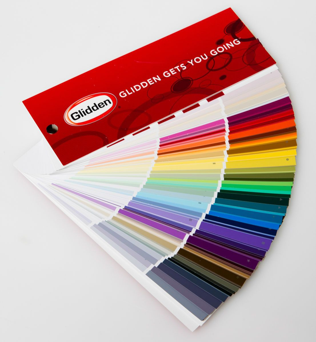 Glidden Deck Paint
 Glidden Contractor Paint Book Sample Fan Deck Color Guide