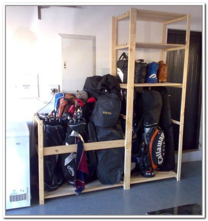 Golf Organizer For Garage
 Diy Golf Bag Storage