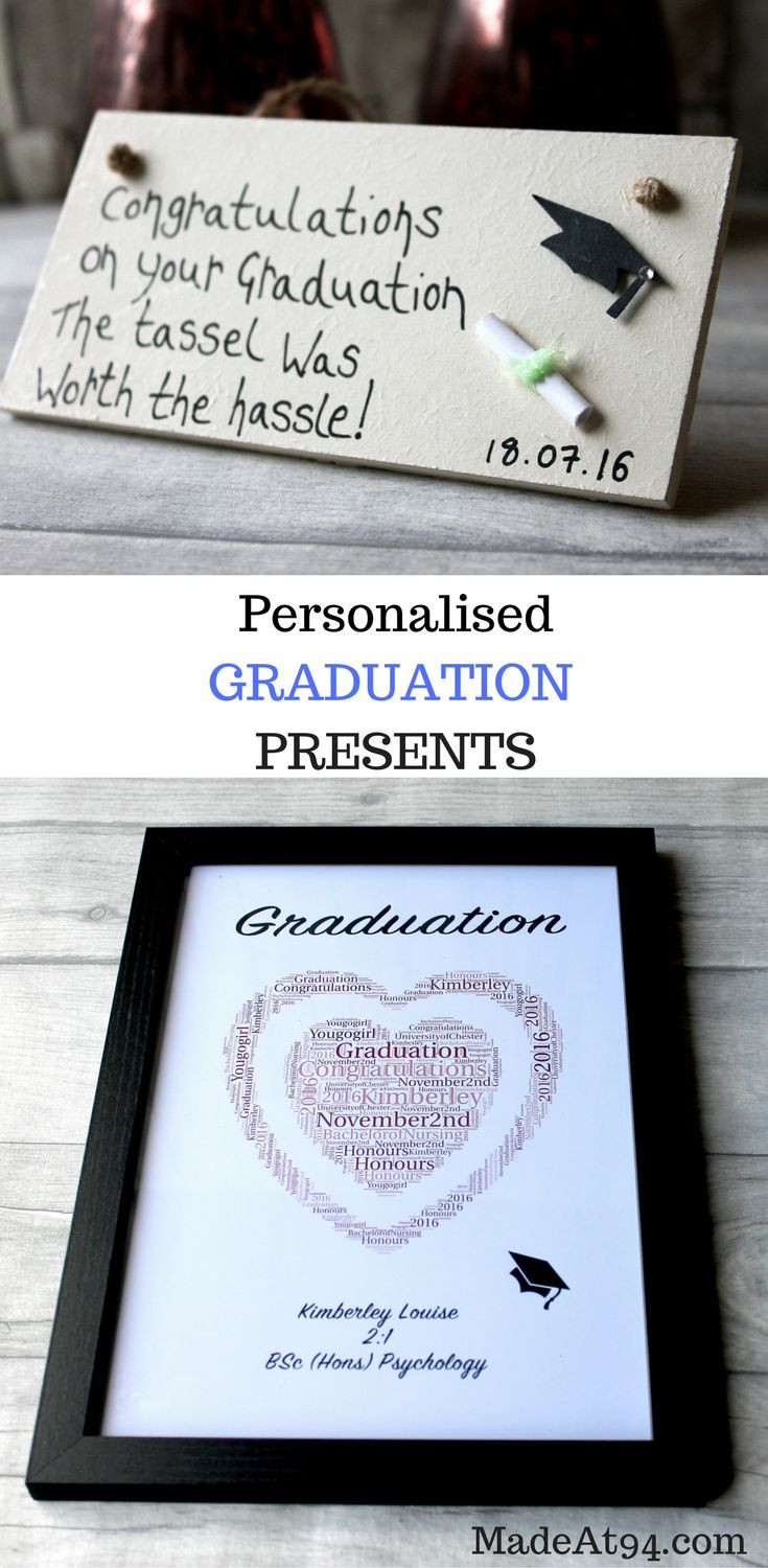 Graduation Gift Ideas For Wife
 Personalised Graduation Gifts