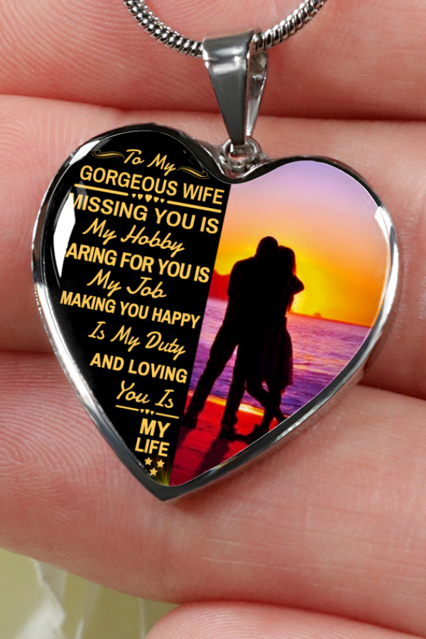 Graduation Gift Ideas For Wife
 To My Gorgeous Wife Missing You Is My Husband Luxury