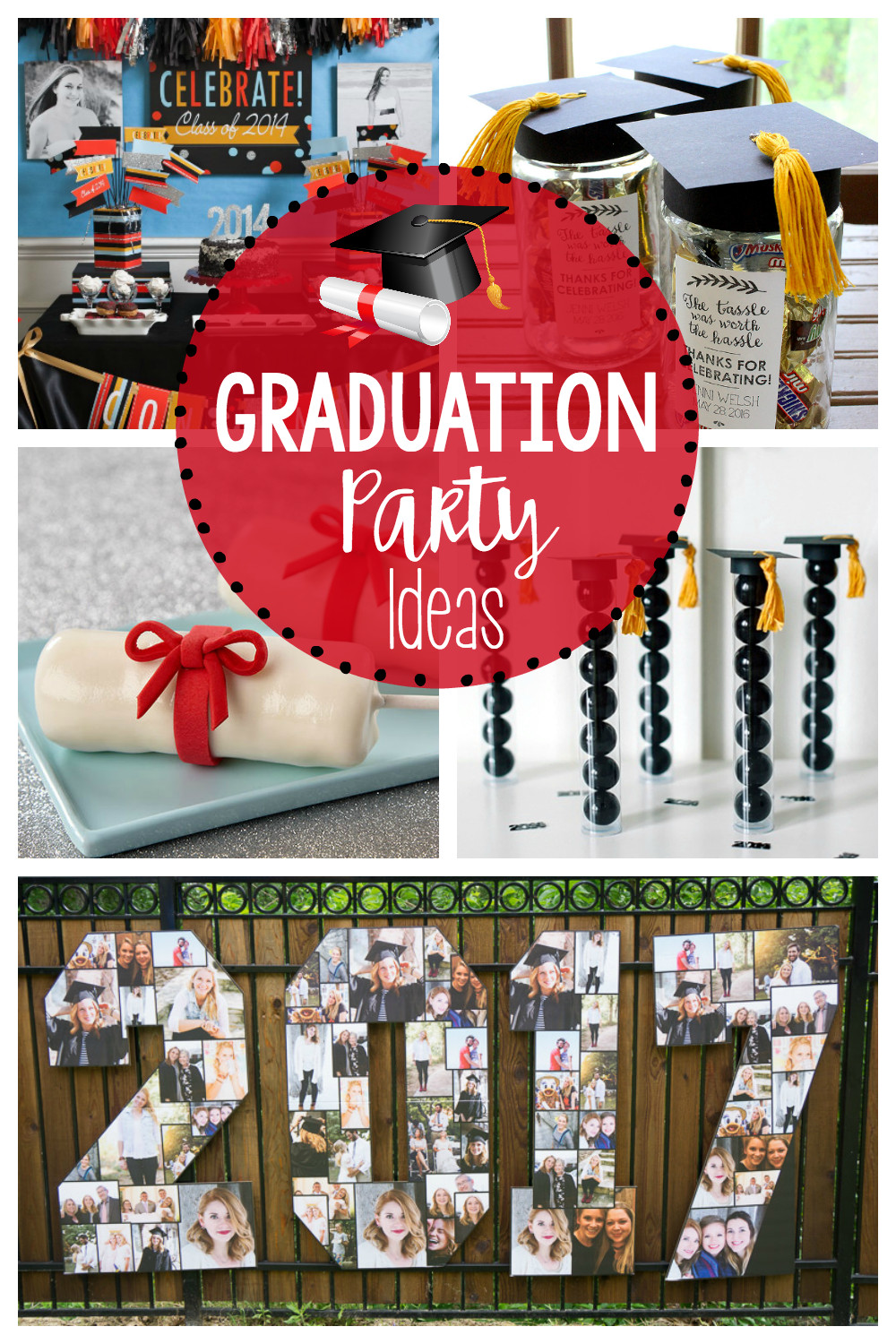 Graduation Party Centerpiece Ideas
 25 Fun Graduation Party Ideas – Fun Squared