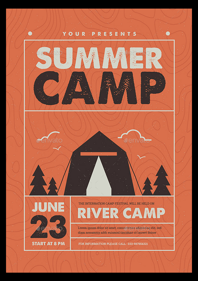 Graphic Design Summer Programs
 15 Summer Camp Flyer Designs PSD Word Publisher