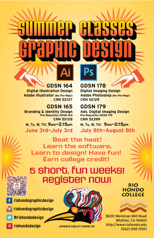 Graphic Design Summer Programs
 Graphic Design [GDSN] Courses