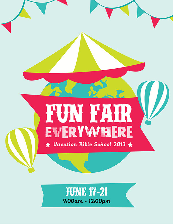 Graphic Design Summer Programs
 Fun Fair Everywhere Summer Program Artwork Poster on Behance
