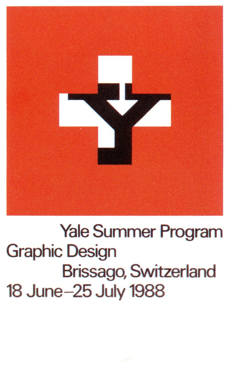 Graphic Design Summer Programs
 Yale Summer Program 1988 by Paul Rand