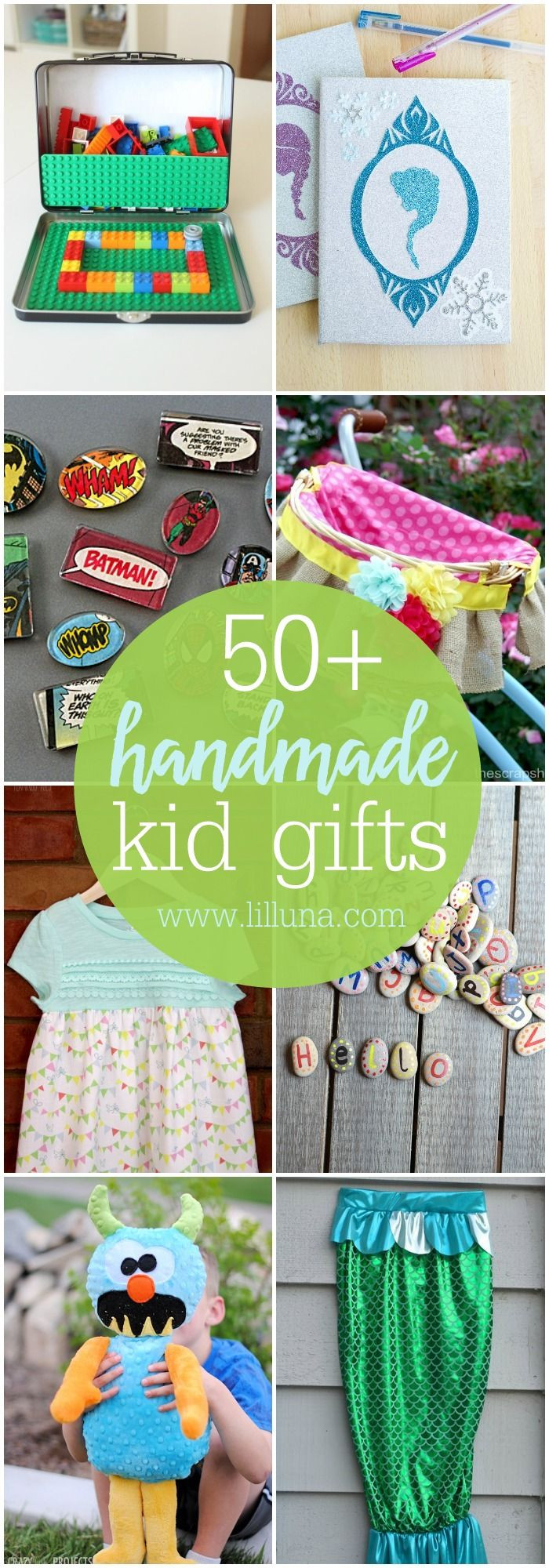 Great Gift Ideas For Kids
 50 Handmade Gift ideas for Kids so many great ideas to