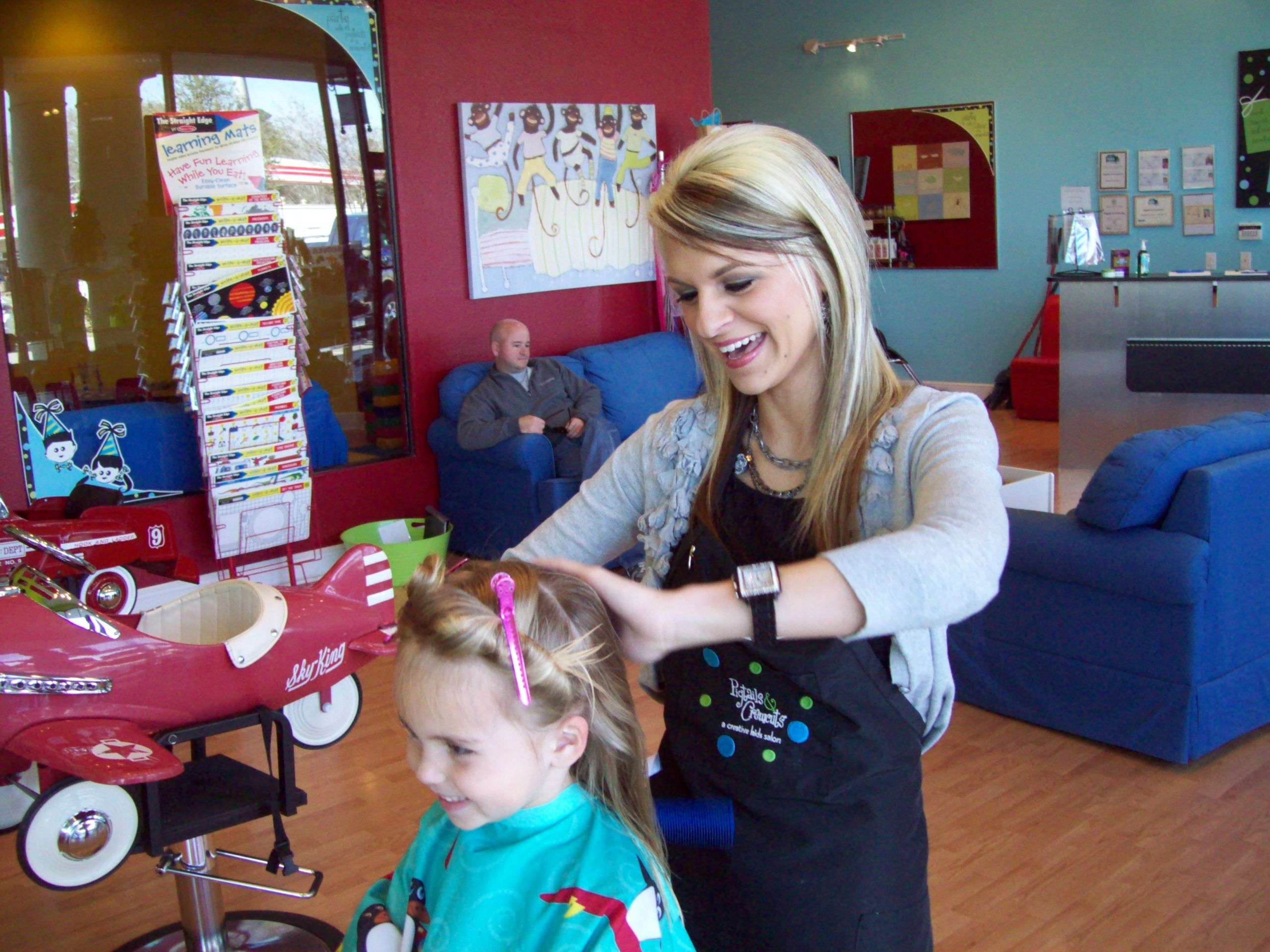 Hair Salons For Children
 Baton Rouge Parents Magazine names Pigtails & Crewcuts