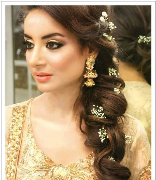 Hairstyles For Indian Brides
 Long Hairstyle For Curly Hair For Indian Brides