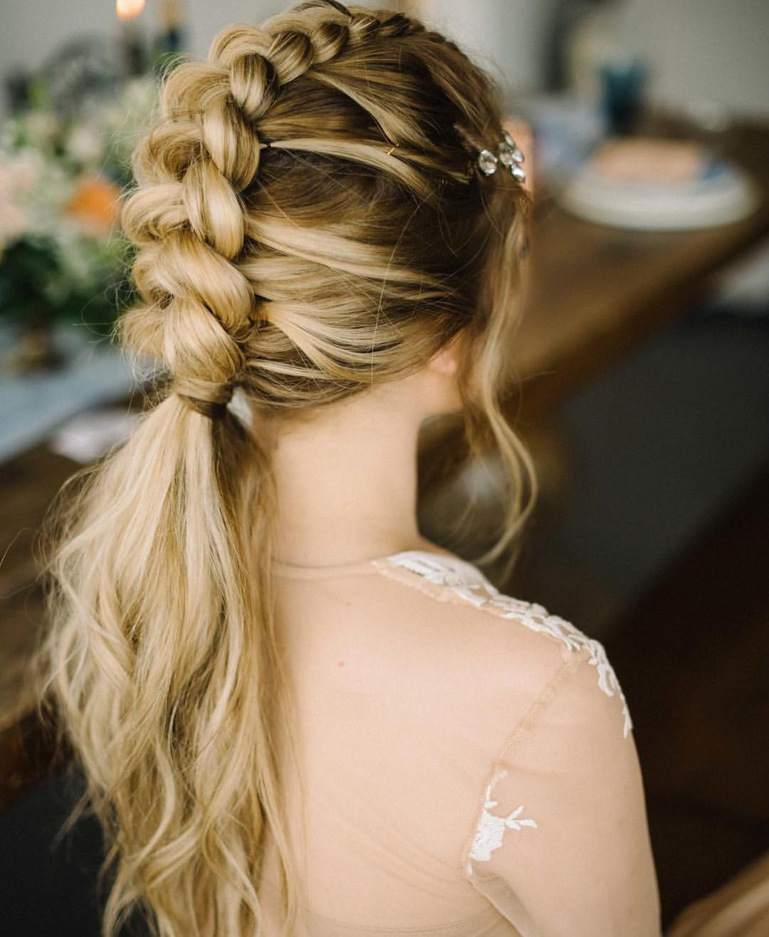 Hairstyles For Long Hair For A Wedding
 10 Braided Hairstyles for Long Hair Weddings Festivals