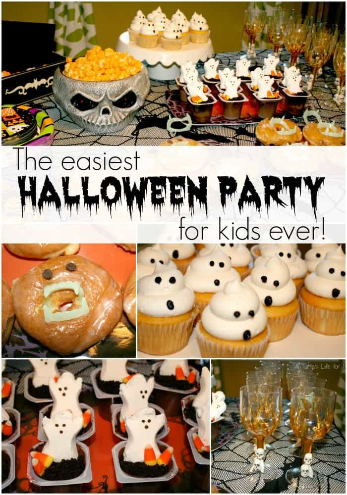 Halloween Themed Kid Party Ideas
 Easiest Kids Halloween Party Ever A Turtle s Life for Me