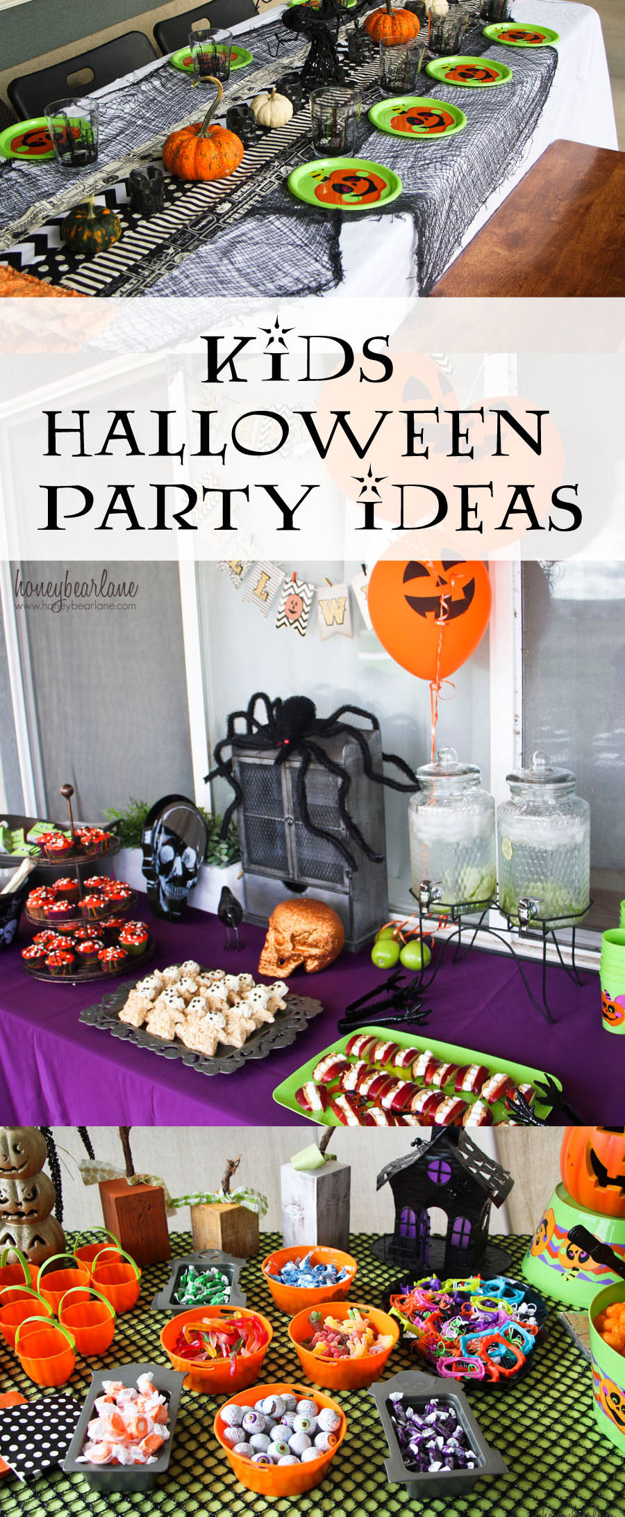 Halloween Themed Kid Party Ideas
 Kids Halloween Party Ideas Honeybear Lane