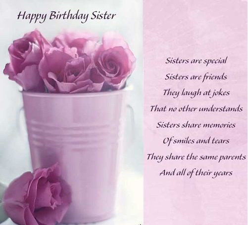 Happy Birthday Quotes Sister
 Best happy birthday to my sister quotes – StudentsChillOut