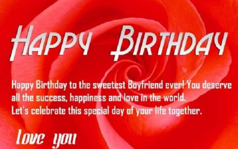 Happy Birthday To My Boyfriend Quotes
 Birthday Wishes For Boyfriend Page 5
