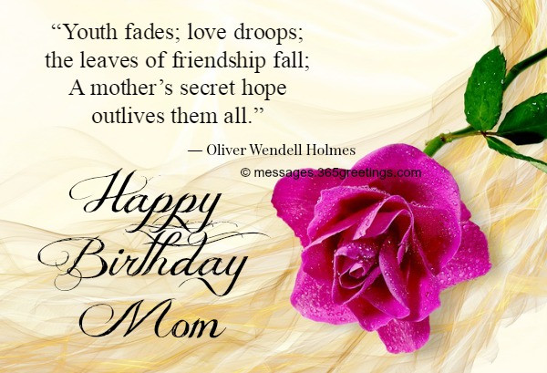 Happy Birthday Wishes For Daughter From Mom
 Birthday Wishes for Mother 365greetings