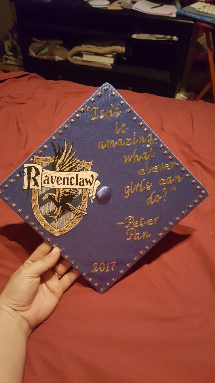 Harry Potter Graduation Quotes
 Harry Potter Graduation Cap Ravenclaw HarryPotter