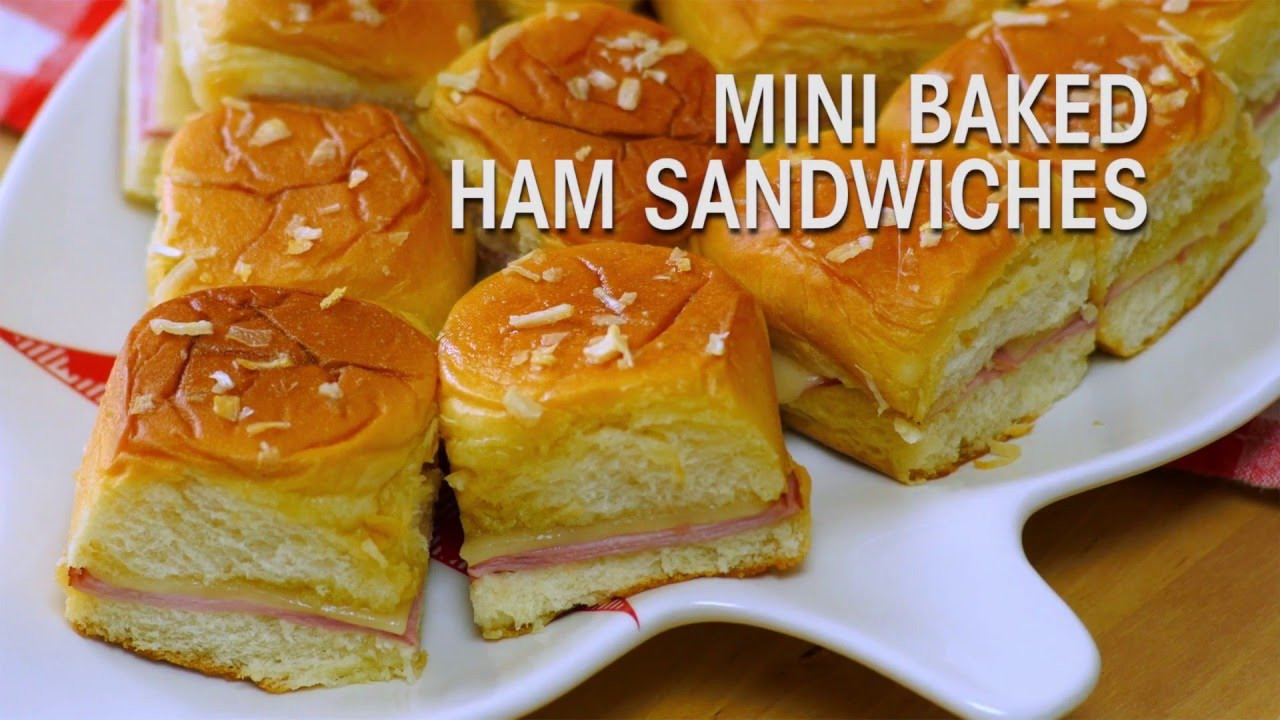 Hawaiian Bread Ham Sandwiches
 King s Hawaiian Recipe Mini Baked Ham Sandwiches