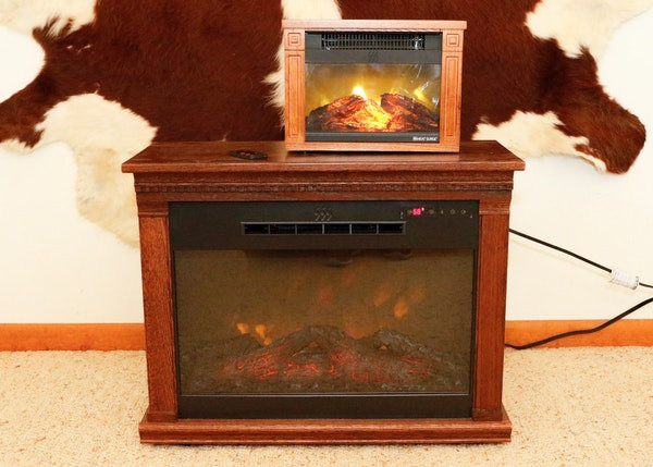 Heat Surge Electric Fireplace
 Two Heat Surge Electric Fireplace Units EBTH