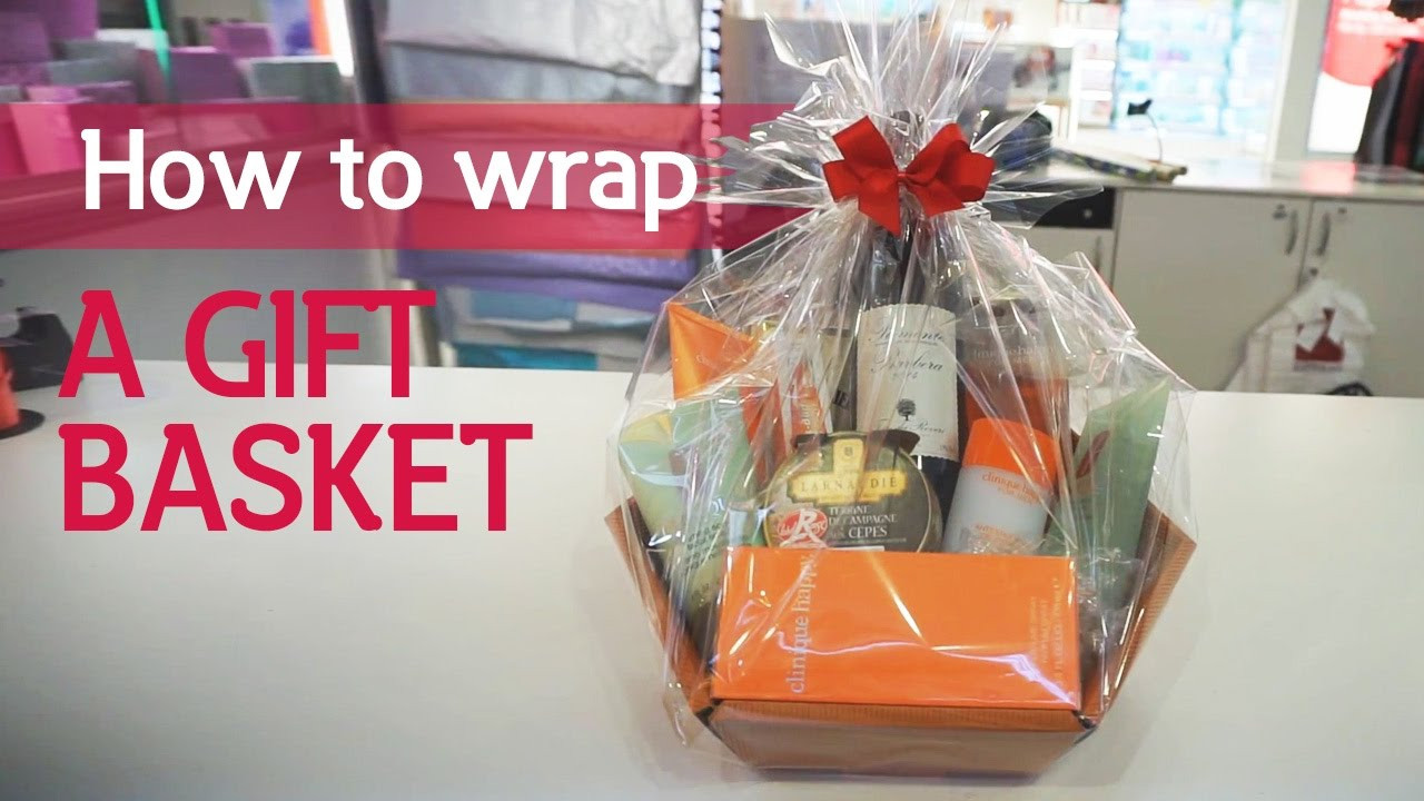 How To Wrap A Baby Gift Without Wrapping Paper
 How to wrap a t basket