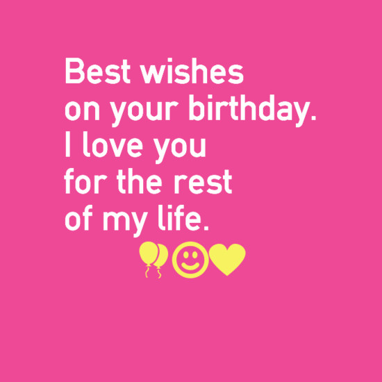 I Love You Happy Birthday Quotes
 40 Happy Birthday with I Love You Wishes