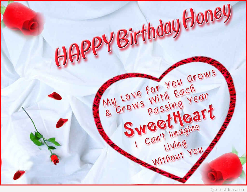 I Love You Happy Birthday Quotes
 Romantic Birthday Wishes and Messages for your Wife