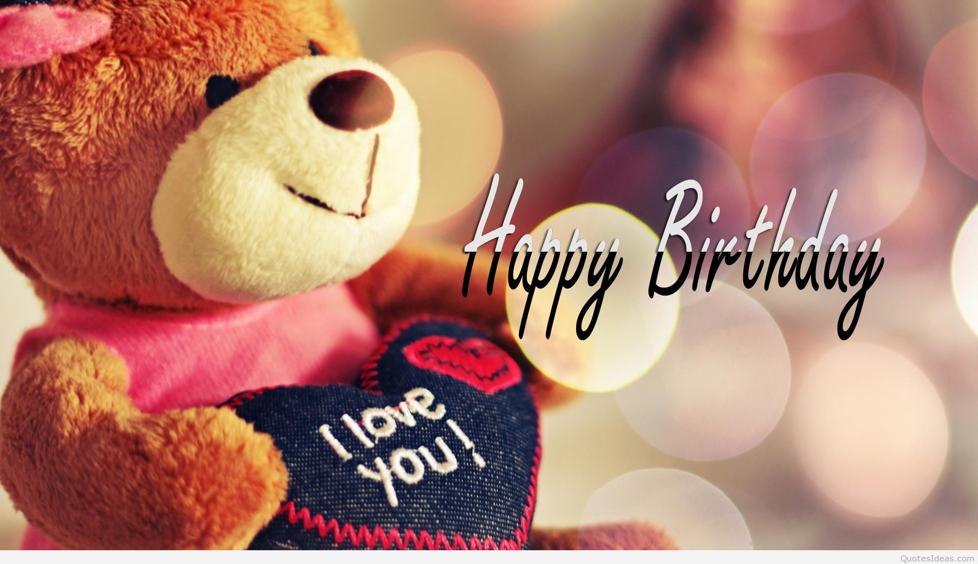 I Love You Happy Birthday Quotes
 Happy birthday love quotes messages 2015 2016