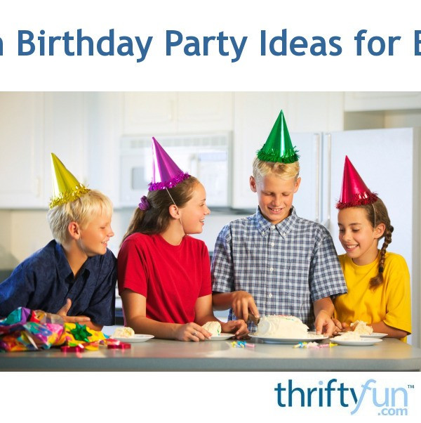 Ideas For 14 Year Old Boy Birthday Party
 14th Birthday Party Ideas for Boys
