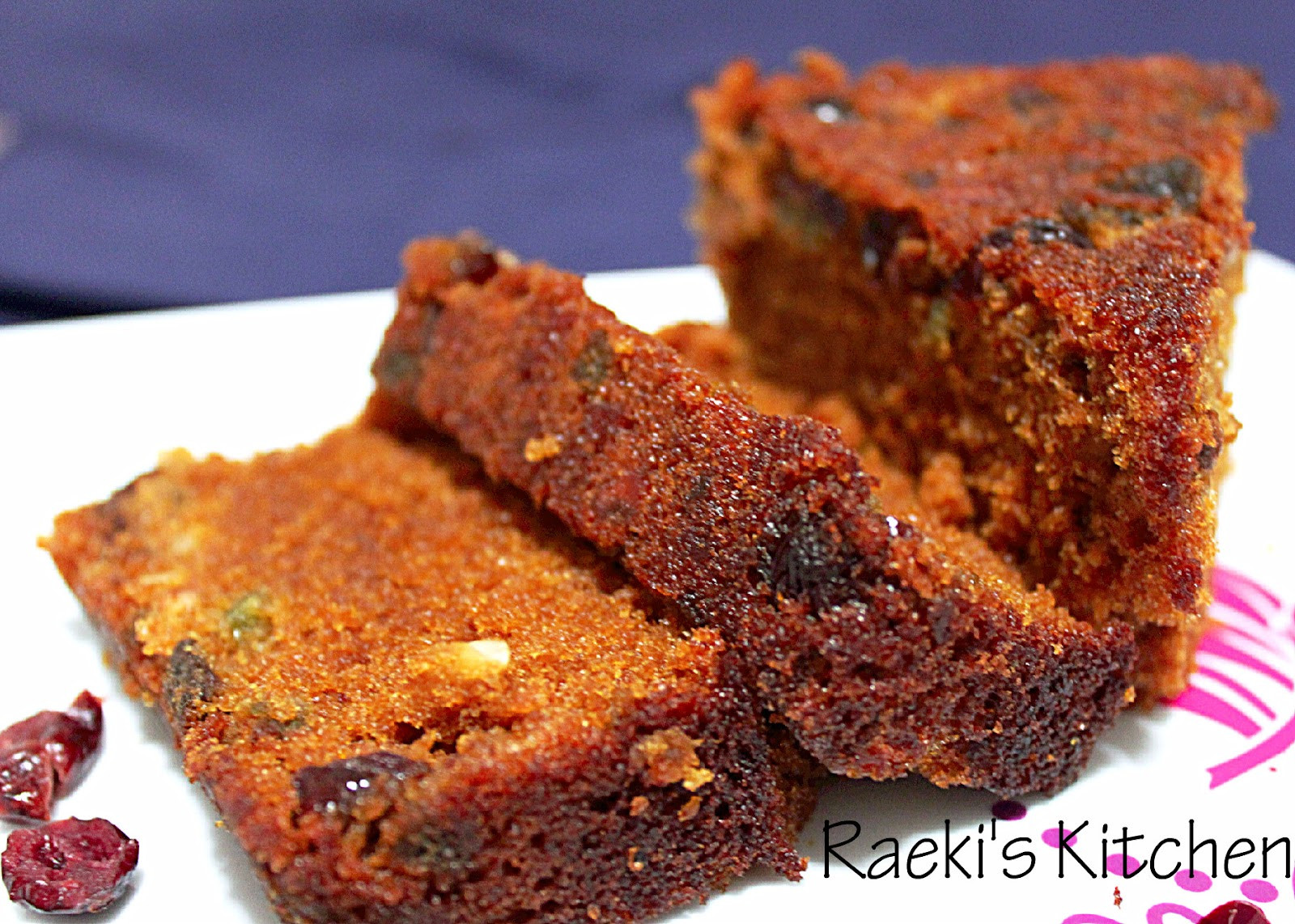 Indian Plum Cake Recipe
 Raeki s Kitchen Plum Cake Indian fruit cake