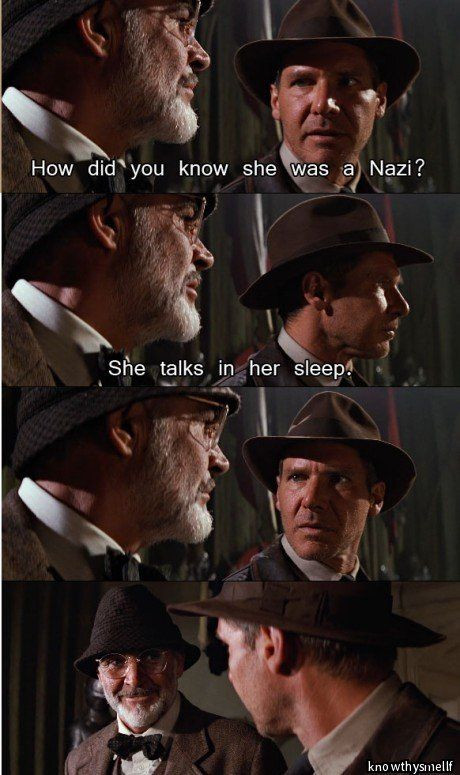 Indiana Jones And The Last Crusade Quotes
 1135 best images about Geeky and I Know It on Pinterest