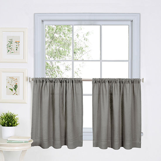 Jcpenney Curtains Kitchen
 Home Expressions Marin 2 pc Rod Pocket Kitchen Curtain