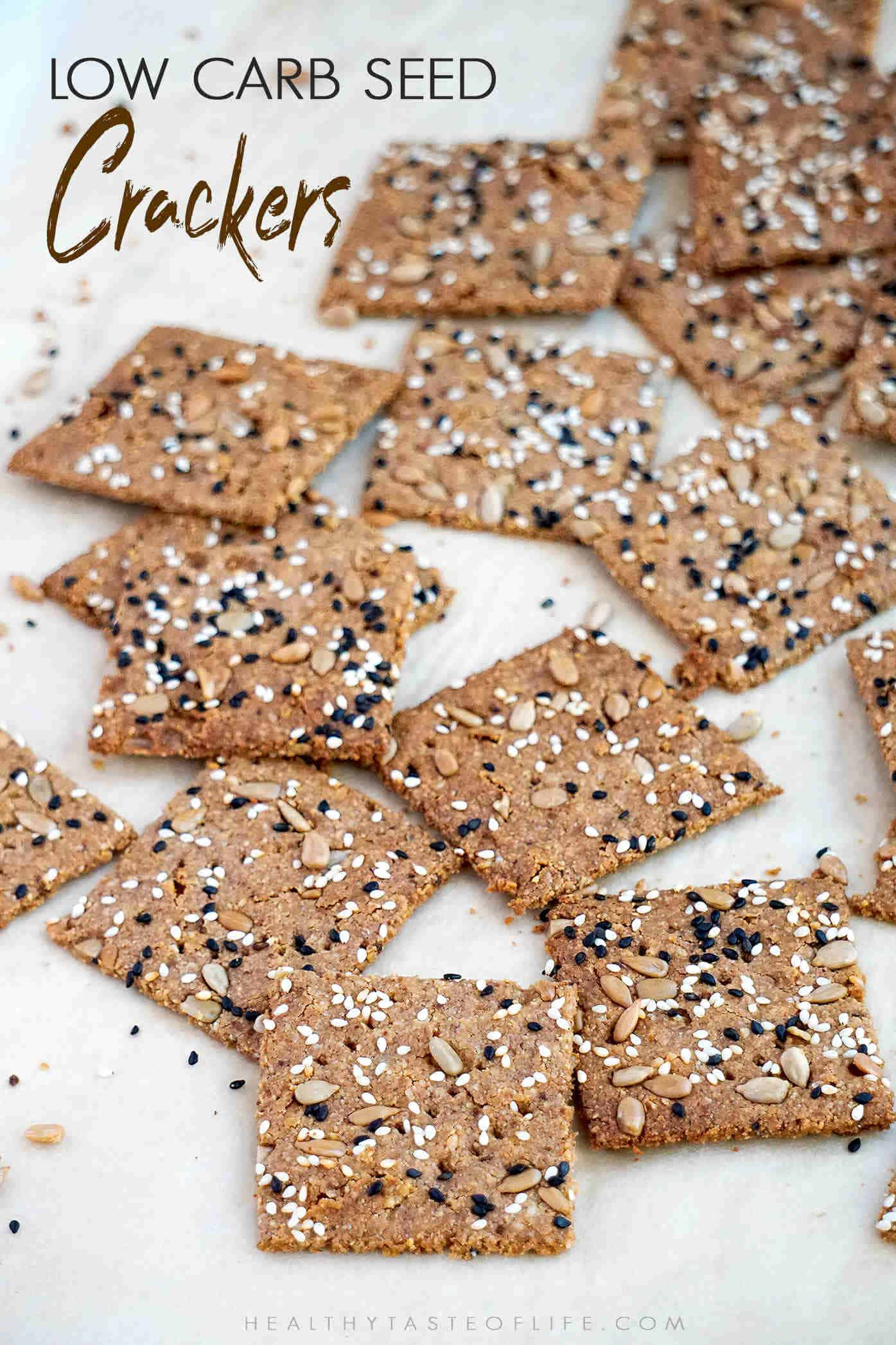 Keto Crackers Recipe
 Keto Crackers With Seeds Vegan Keto Snack