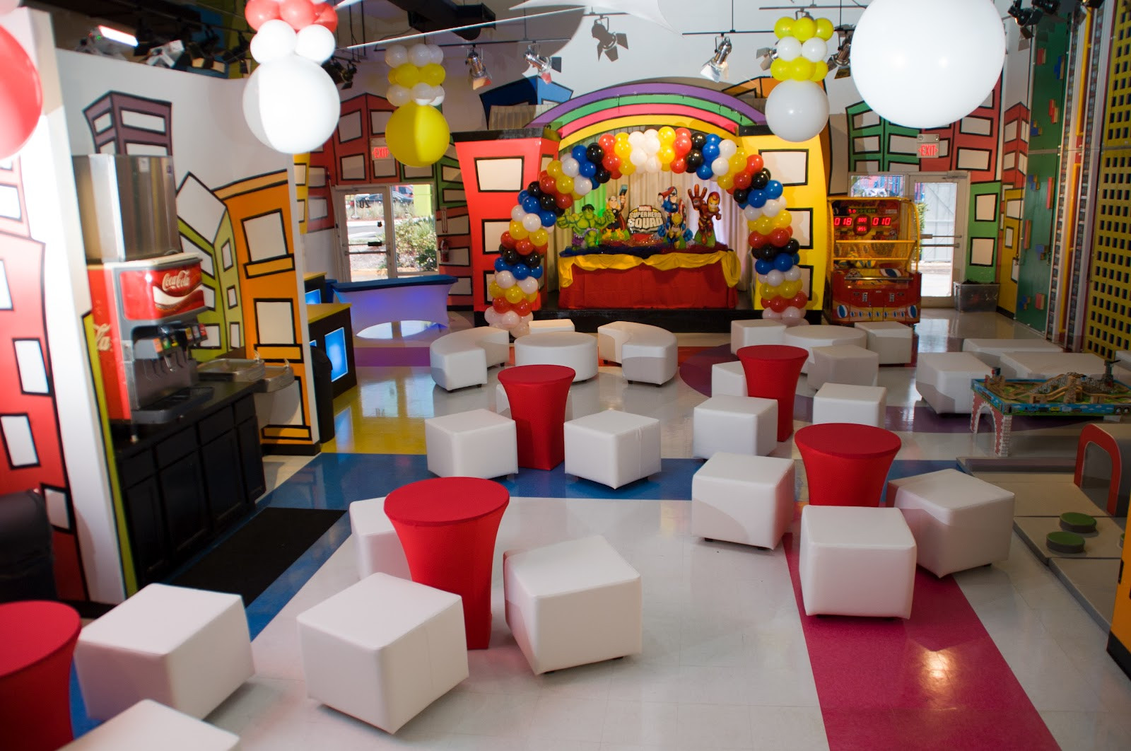 Kids Birthday Party Miami
 Minitown Party Indoor Party Place Our new party lounge